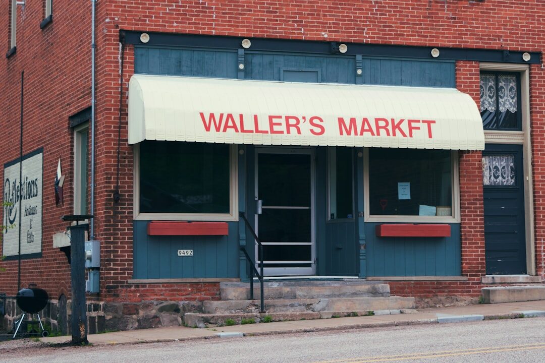 commercial storefront exterior